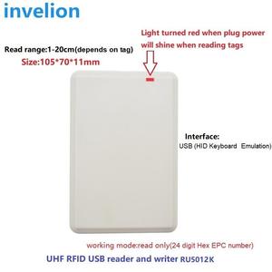Lector y Grabador RFID UHF de Escritorio Invelion a Precio Económico, de Corto Alcance, con Interfaz USB HID y SDK Gratuito - Product Image 2