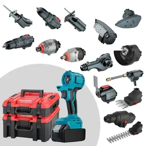 <span class=keywords><strong>Llave</strong></span> <span class=keywords><strong>de</strong></span> <span class=keywords><strong>Impacto</strong></span> Inalámbrica <span class=keywords><strong>y</strong></span> Taladro Combinados con Motor sin Escobillas <span class=keywords><strong>de</strong></span> Alto Torque, Kit <span class=keywords><strong>de</strong></span> Potencia Compatible con Batería <span class=keywords><strong>y</strong></span> Cabezales Multifuncionales - Product Image 3