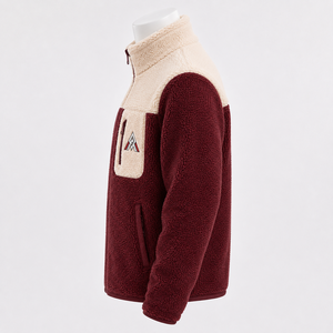 Men Polar Sherpa <b>Jacket</b> Designed With Rich Fleece Texture Comfortable Construction And Warm Feel For Winter Casual Styling - Product Image 6