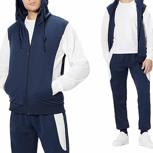 Ensemble de survêtement pour homme, veste et pantalon de sport, tissu respirant, confortable, décontracté, pour la gym, l'entraînement, le jogging, la course à pied, usage quotidien - Product Image 6
