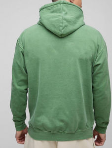 OEM ODM Relaxed Fit 100% Cotton Heavyweight Pullover Hoodie Custom Screen Printed Logo <b>Thick</b> <b>Fleece</b> Streetwear Hooded - Product Image 2