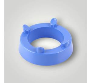 Blue Plastic <b>Ball</b> Holder Ring with Non-Slip Feet for <b>Training</b> Equipment Adult Use All Seasons - Product Image 1