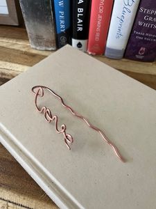 Premium Decorative Copper Bookmark With Long Lasting Construction For Books <b>Diaries</b> And Journals - Product Image 1