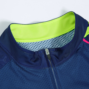 Maillot de cyclisme personnalisé OEM, coupe-vent, respirant, séchage rapide, idéal pour impression par sublimation, vêtements de cyclisme de qualité supérieure - Product Image 4