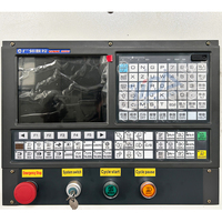 Tour CNC entièrement automatique CK6140, centre de tournage horizontal adapté au traitement des métaux, petit tour CNC CK6140