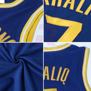 Personnalisez vos propres uniformes de basket-ball d'équipe, ensemble de maillots de basket-ball réversibles - Product Image 6