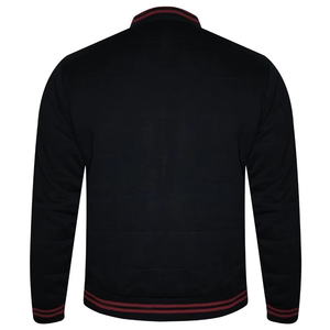 Vestes universitaires en polaire coupe-vent pour hommes, personnalisées de haute qualité, avec broderie, couleur élégante pour l'hiver, vente en gros, logo personnalisé - Product Image 3