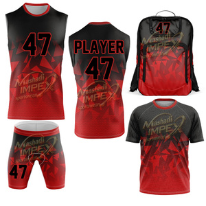 Uniforme de football américain de qualité supérieure pour équipes 7v7, respirant, technique de sublimation OEM, faible MOQ, technique d'impression - Product Image 1