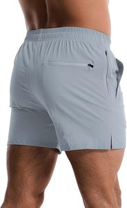 Pantalones Cortos Deportivos Transpirables para Hombre, para Correr, Gimnasio, Fitness, con Logotipo Personalizado, 5 Pulgadas, Casuales - Product Image 3
