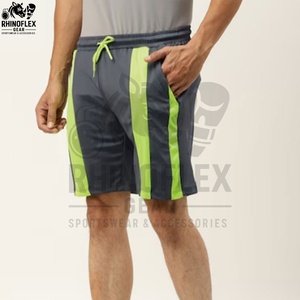 Pantalones Cortos Deportivos de Malla para Hombre, de Primera Calidad, Color Sólido, Transpirables, de Secado Rápido, Elásticos, Personalizables, Cómodos, con Bolsillos - Product Image 2