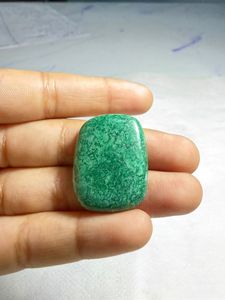 Jade natural verde Paradise Cabochon, colgante de cristal suelto de diseño, gema para la fabricación de joyería curativa - Product Image 2