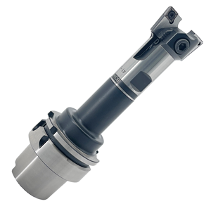 เครื่องมือเจาะแบบสองใบมีดของญี่ปุ่น พร้อมปลายรูปสี่เหลี่ยมขนมเปียกปูนแบบปรับได้หลายใบมีด สำหรับงานกลึงหยาบ เส้นผ่านศูนย์กลาง 41-53 มม. ประสิทธิภาพสูง HSK-A63 - Product Image 2