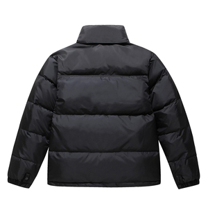 Premium Customized Canvas Stand Collar Front Logo Breathable Quick Dry OEM Service Men's Winter Puffer <b>Jacket</b> High Quality High - Product Image 1
