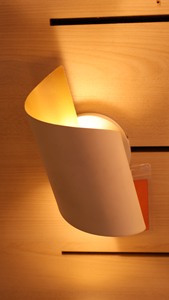 Modern White Plastic <b>Wall</b> Lamp Cylindrical Shade LED 2700K Warm <b>Light</b> Indoor Living Room Lighting <b>Switch</b> Control E27 - Product Image 3