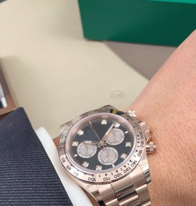 Reloj mecánico QF BT EW Factory de alta calidad 904L de 40 mm, 4131 con diamantes, automático, resistente al agua hasta 100 m, luminoso y deportivo. - Product Image 2