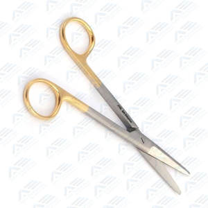 Tijeras Quirúrgicas Mayo de Carburo de Tungsteno para Estudiantes de Medicina, Acero Inoxidable, Punta Recta y Roma, Calidad Premium - Product Image 6