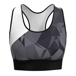 High <b>Support</b> Breathable Eco-Friendly Plus Size Strapless Sports Bra <b>Crop</b> <b>Top</b> for Yoga Gym Fitness Activewear (Spandex/Polyester) - Product Image 5