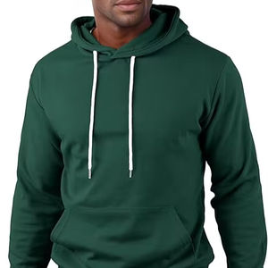 Sweat-shirt à capuche de pêche à manches longues avec poches - Product Image 1