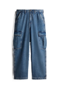 Pantalones Largos de Mezclilla Holgados para Hombre, de Alta Calidad, Transpirables, de Algodón, Casuales, Estilo Urbano, Personalizados - Product Image 5