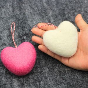 Sweetheart Felt Ornament, Charming Felt Heart ,Heart Felt Christmas Ornament - Product Image 2