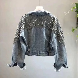 Chaqueta Vaquera para Mujer, Estilo Vintage, Informal, para Actividades al Aire Libre, Viajes y Elegancia Diaria - Product Image 2