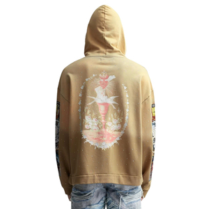 Sudadera Casual Personalizada para Hombre, con Etiqueta Privada, Diseño con Estampado Frontal, Felpa de Algodón Suave, Ecológica, de Secado Rápido, Cómoda para Uso Diario en Invierno - Product Image 5