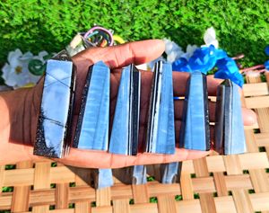 Obelisco de Ópalo Azul Natural de Owyhee, Torre de Cristal de Ópalo Pulido, Piedra Curativa, Reiki, Meditación, Decoración Energética, Venta al por Mayor - Product Image 3