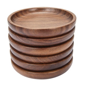 Des designs en bois naturel sont disponibles en sous-verres en bois, des tapis magnifiques et tendance. - Product Image 1