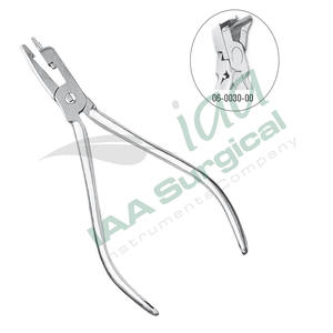 Pince de retrait de ligatures postérieures dentaires à long manche, coupe-ligatures, pinces orthodontiques, instruments chirurgicaux en acier inoxydable CE - Product Image 6