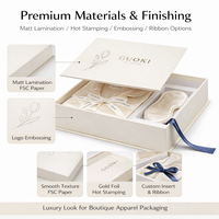 Boîte cadeau rigide en deux parties, personnalisée, de luxe, avec laminage mat et gaufrage, pour pyjamas, lingerie de mariée, chaussettes et vêtements de nuit de mariage