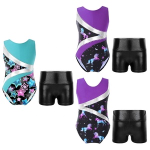 ชุดฝึกเต้นสำหรับเด็ก6-16คน, ชุดเต้นรำสำหรับเด็กผู้หญิงชุดยิมนาสติก - Product Image 1