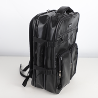 Sac à dos JIHOX, résistant au feu, en tissu de fibre de verre enduit de silicone, tactique, multi-compartiments, pour les voyages d'affaires