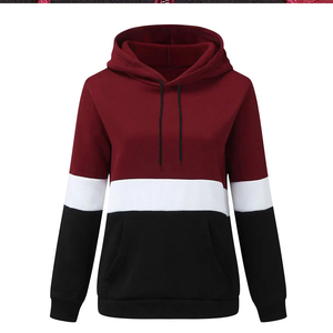 Sweat-shirt à capuche pour femme tendance, fabriqué au Pakistan, manches longues, logo brodé personnalisé - Product Image 1