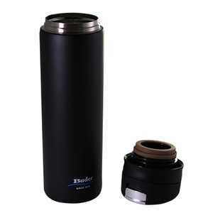 กระติกน้ำสุญญากาศสแตนเลส Buder ขนาด 10 ออนซ์/300 มล. ดีไซน์หรูหรา ทนทาน เหมาะสำหรับเครื่องดื่มร้อน/เย็น ใช้สำหรับตั้งแคมป์ ผลิตในไต้หวัน - Product Image 4