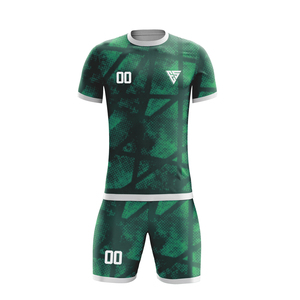 ชุดฟุตบอลขายส่งแบบแห้งเร็ว เสื้อและกางเกงขาสั้น - Product Image 3