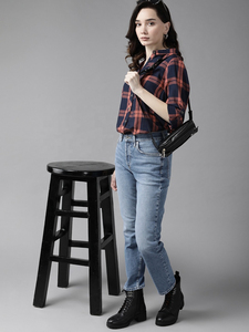Camisa de Franela para Mujer, Diseño Casual y Profesional, Servicio OEM, Cierre de Botones, 100% Algodón, Personalizable, Gran Venta - Product Image 6