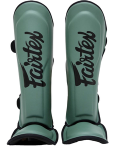 Protège-tibias Fairtex en cuir véritable avec logo personnalisé pour la protection professionnelle – Équipement d'entraînement de Taekwondo en gros - Product Image 5