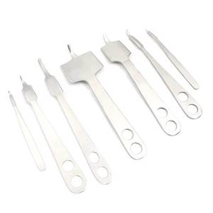 Ensemble de rétracteurs Hohmann 7 pièces, instruments chirurgicaux orthopédiques en acier inoxydable, kit de rétracteurs pour chirurgie osseuse SURGINEXA - Product Image 5