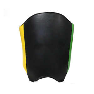 Protector de Vientre de Piel Sintética para Boxeo, Color Rojo y Negro en Contraste, Buena Venta, Duradero, al Mejor Precio, Hecho a Medida por AMAZING INDUSTRIES - Product Image 5