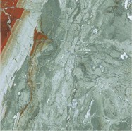 Carreaux muraux intérieurs en porcelaine Soon Serpentine 600x600mm, imitation pierre, texture brillante, finition brillante, adhésif antibactérien - Product Image 3