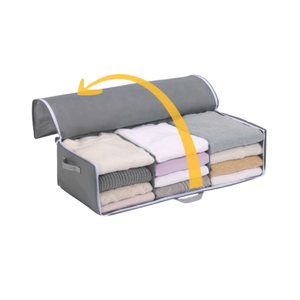 Fabric <b>Storage</b> Boxes Fabric Cube Organizer <b>Baskets</b> <b>Large</b> Capacity for Clothes Quilt 32x24x70 - Product Image 2