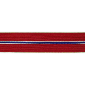 Ruban Moiré Personnalisé en Gros pour OEM avec Couleurs et Rayures Classiques Personnalisables, Rubans de Médailles et de Récompenses - Product Image 1
