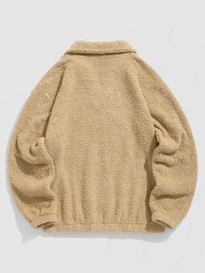 Sweat-shirt décontracté à capuche en molleton pour homme, coupe classique, couleur unie, manches anti-boulochage, tricoté 100% coton respirant - Product Image 2