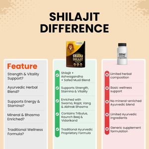 Cápsulas de Shilajit Swarna de Patanjali, Extracto Herbal para Potencia, Resistencia y Fuerza - Product Image 4
