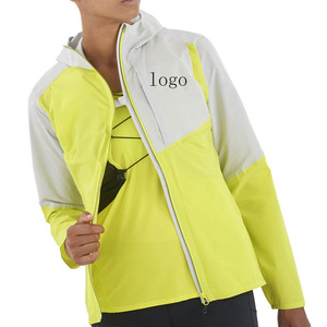 Unisex <b>Lightweight</b> Quick Dry Hooded Windbreaker <b>Jacket</b> Casual Sport Canvas Jogging <b>Jacket</b> Breathable Zip Up Outdoor <b>Running</b> Coat - Product Image 2