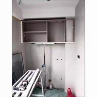 Nouvelle installation professionnelle d'armoire de chaîne d'acier inoxydable de qualité industrielle ascenseur support pliable montage aérien charge 100kg