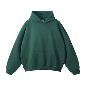 Low Price Offer Hoodies 100% Cotton Custom Logo & Design Oversize Drop Shoulder Style Hoodies Pullover Pocket Style Men's Hoodie - Product Image 2