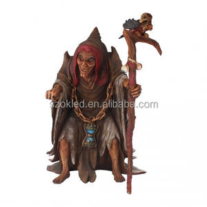 Witch Ghost <span class=keywords><strong>Devil</strong></span> Mask Dad Horror Book con soporte Witch With Horror Book Tomb The Butcher <span class=keywords><strong>Dead</strong></span> End Sign 5 Moods Skulls Pillar - Product Image 1