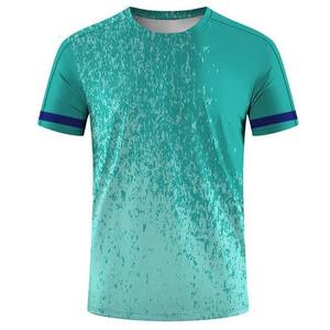 Wholesale 100% Polyester T-shirts Sublimation <b>TShirts</b> Plain Custom Printing Custom Spandex Print Sublimation Quick for Men - Product Image 5
