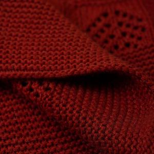 High Quality Cotton Super Cozy Bed <b>Blanket</b> 100% Cotton Knitted <b>Throw</b> <b>Blanket</b> for Children Home Decoration Sofa <b>Throw</b> - Product Image 3